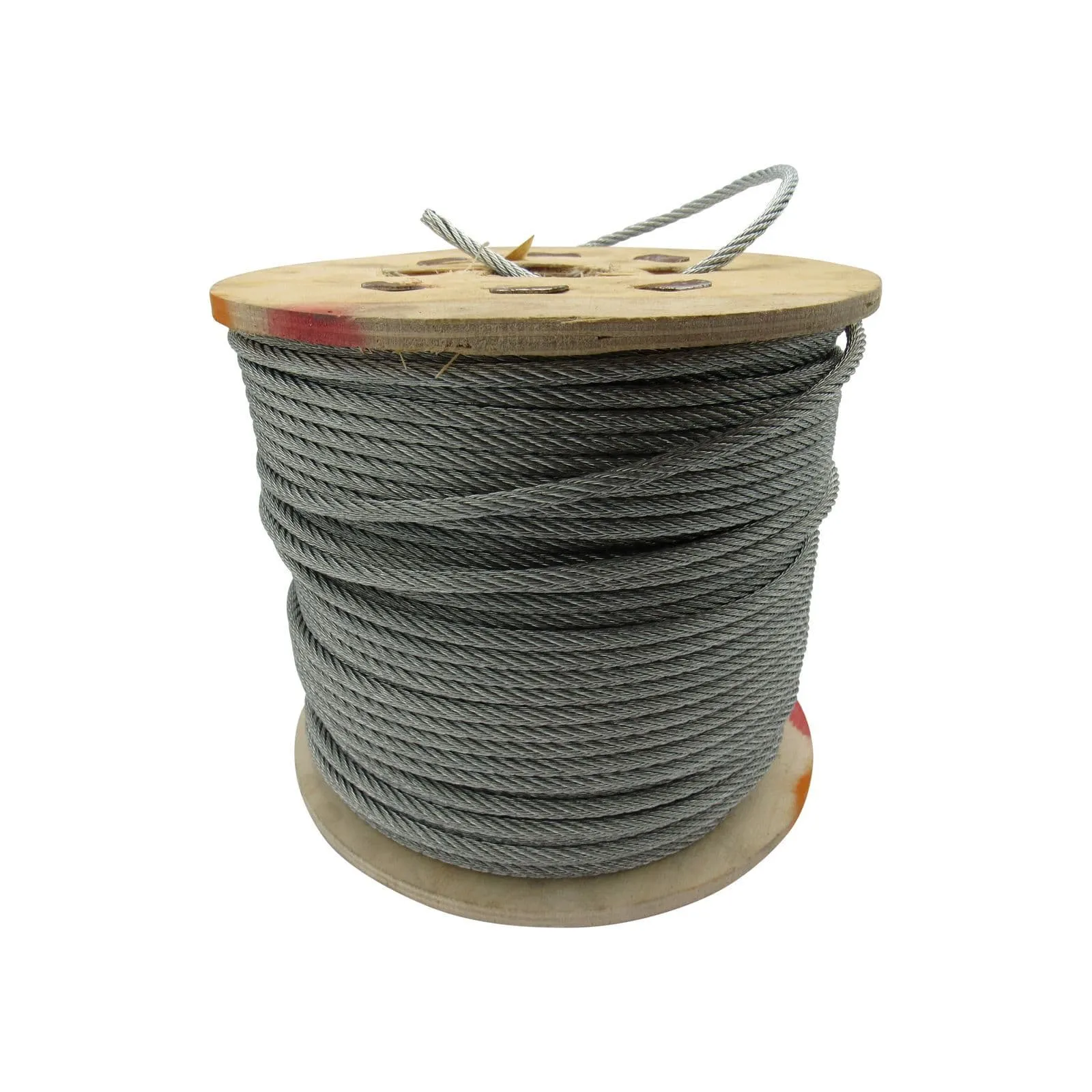 Steel Cable Galvanised Rope 6 Wire 6x7 (100M Marine) Satisfaction guarantee 7 x 6MM Best seller Rigging Reel