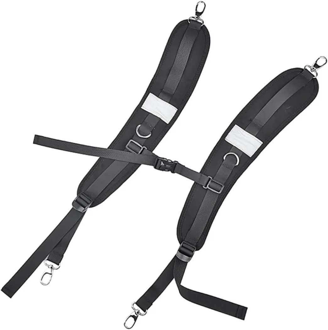 STOBOK Outdoor Backpack Straps Double Shoulder Straps Neoprene for Easy Carrying Storage