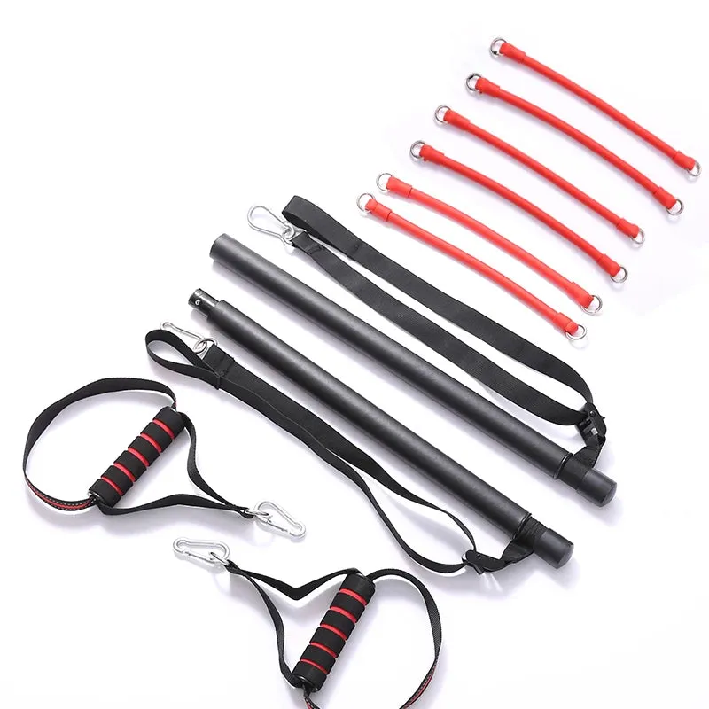 Strength Practice Fitness Rope Stick Set Yoga Elastic Band
