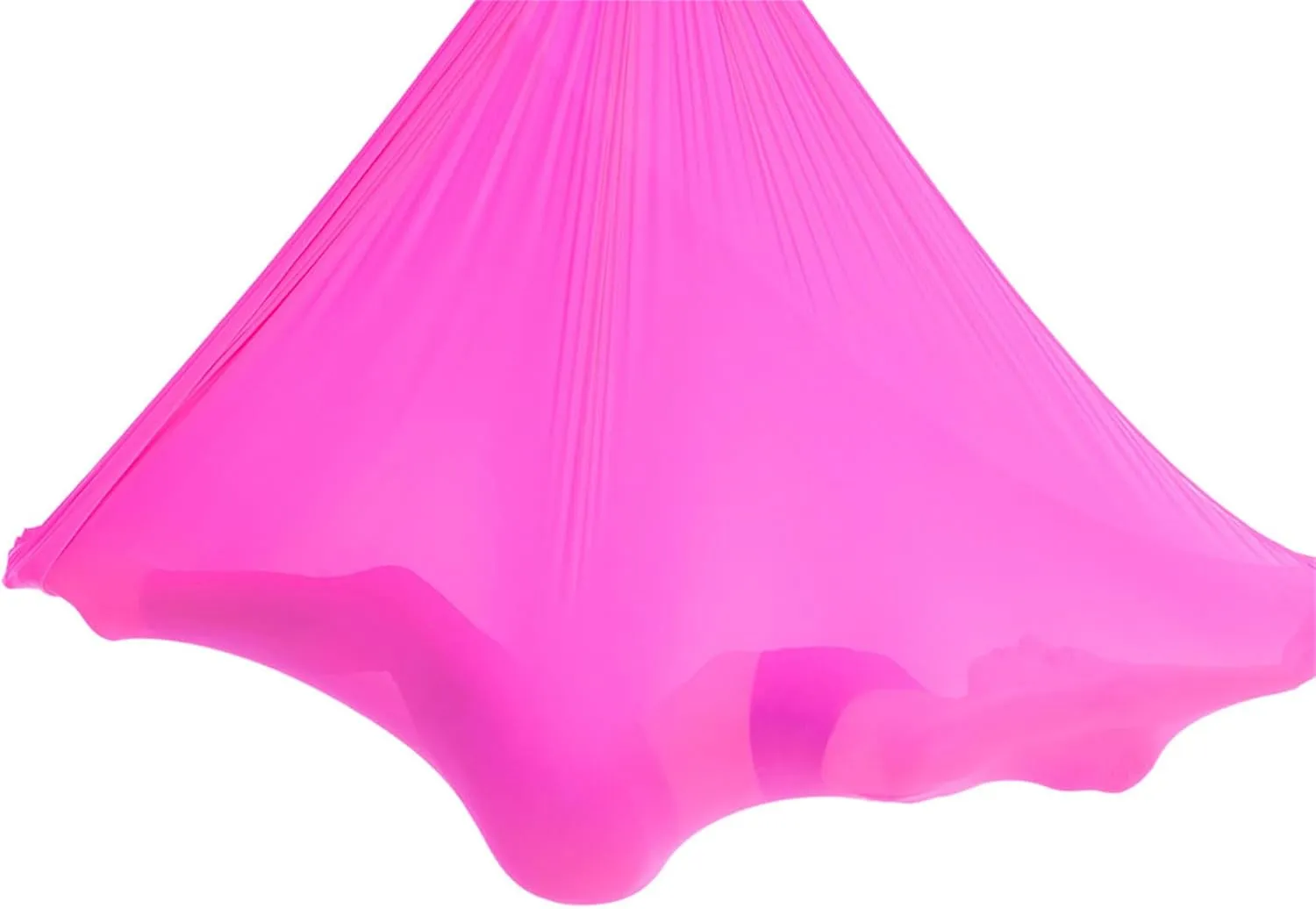 Stretch Aerial Yoga Hammock 280cm Wide 100cm Long Seamless Nylon Swing Load 1984lb for Home Studio