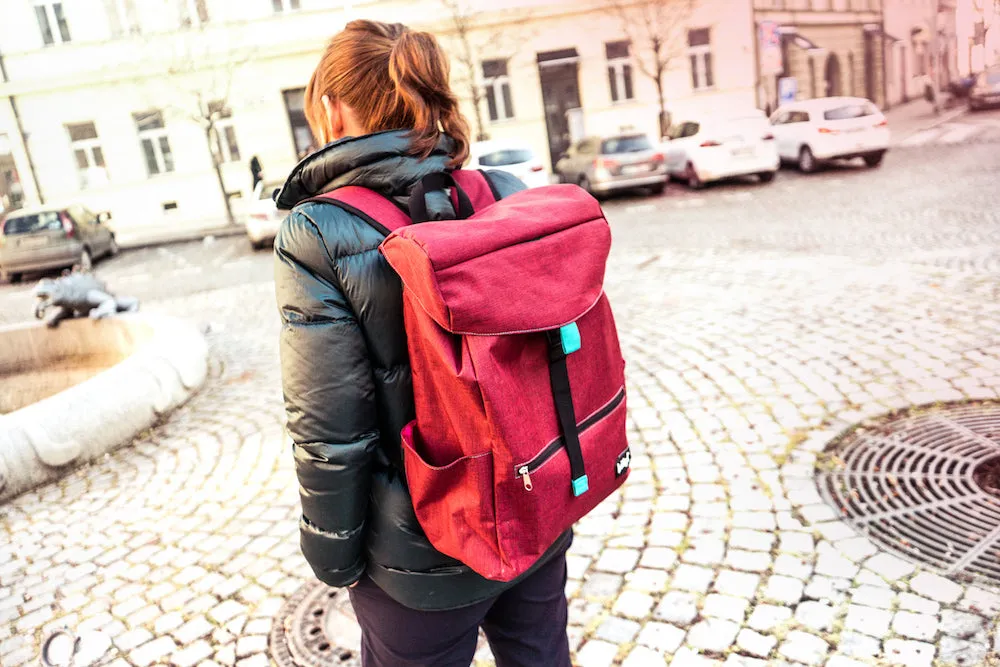 Student backpack Red