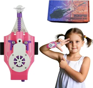 SUIZU Web Shooters, Web Launcher, USB Charging Spider-Silk Wrist Toys, Superhero Fun, Perfect for Indoor Outdoor Play