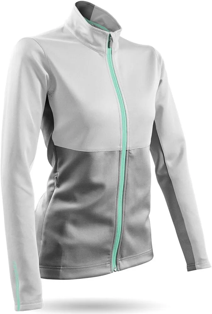 Sun Mountain ThermalFlex Golf Jacket 2016 Ladies White/Grey/Ice Small