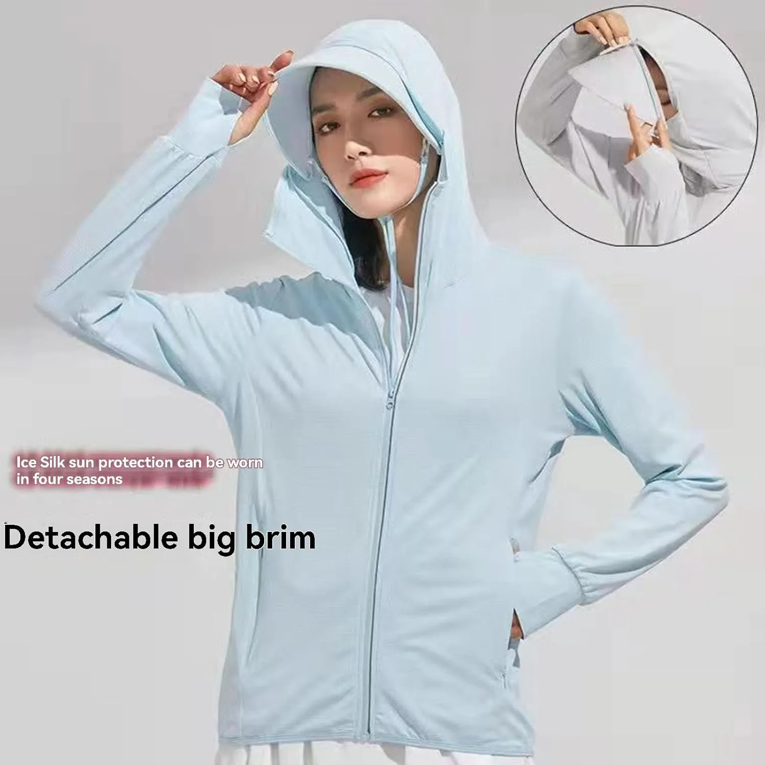 Sun Protection Jacket Unisex, UV Protection Clothing Sun Protection Hoodie,Sun Protection Outdoor