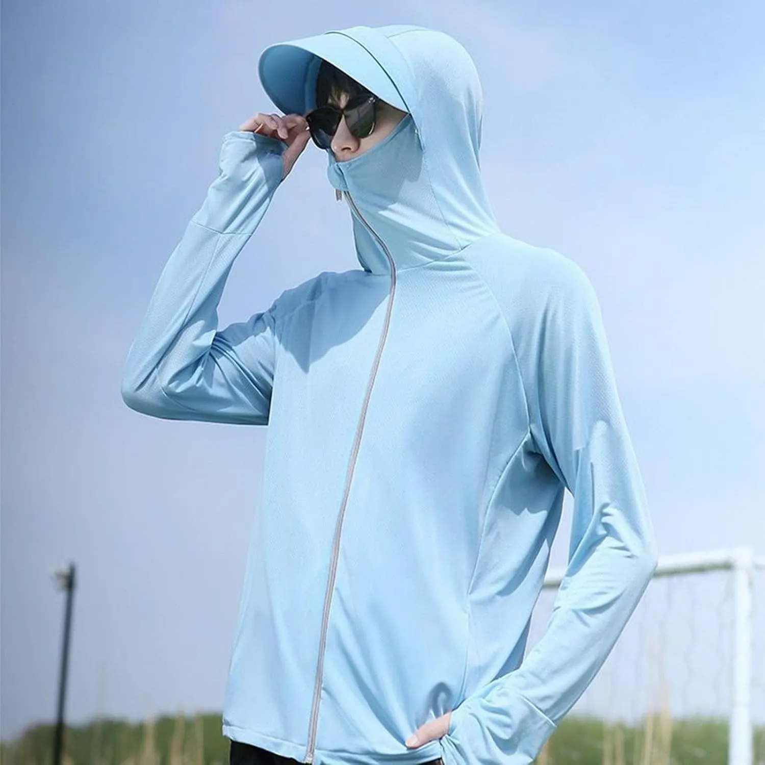 Sun Protection Jacket Unisex, UV Protection Clothing Sun Protection Hoodie,Sun Protection Outdoor
