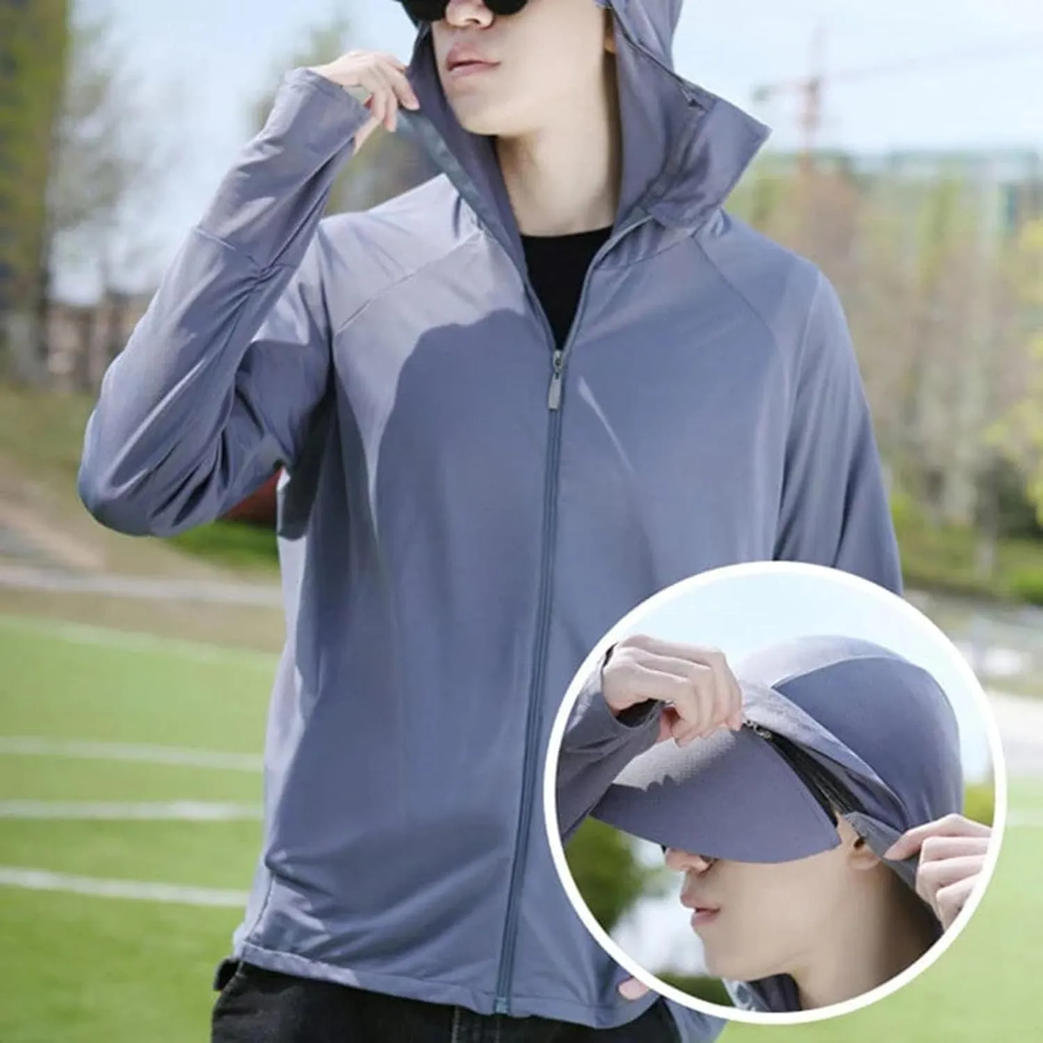 Sun Protection Jacket Unisex, UV Protection Clothing Sun Protection Hoodie,Sun Protection Outdoor