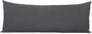 SUNCREAT Detachable Extra Large Outdoor Hammock Pillow with Ties, Dark Gray