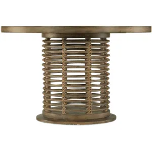 Sundance 48" Rattan Round Dining Table