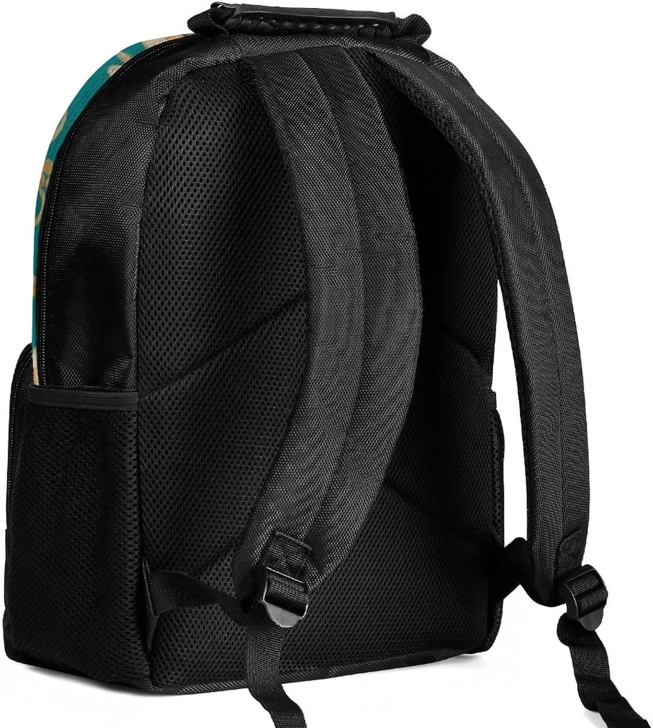 Supdreamc Lightweight Backpack for Gym Travel Bicycle - Big Capacity Multipurpose Anti-Theft Carry On Bag, Colorful Flowers Leaves Paisley Art Travel Hiking Bag & Day Pack