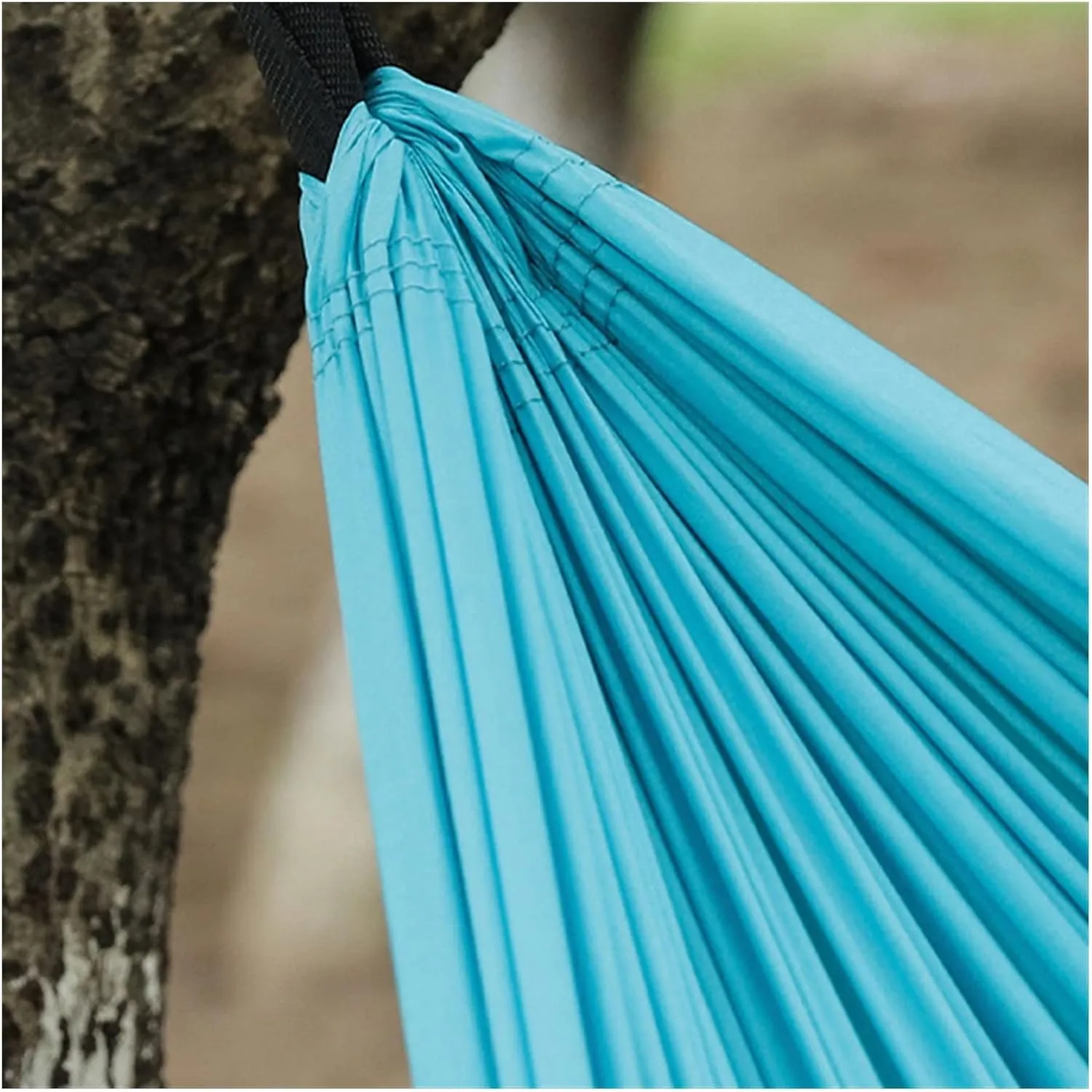 Swings Seats Nylon Hammock with Tear Resistant, Portable Single Hammock, Durable, Breathable, Long Lasting, for Outdoors Play Set Swings (Color : Gris)