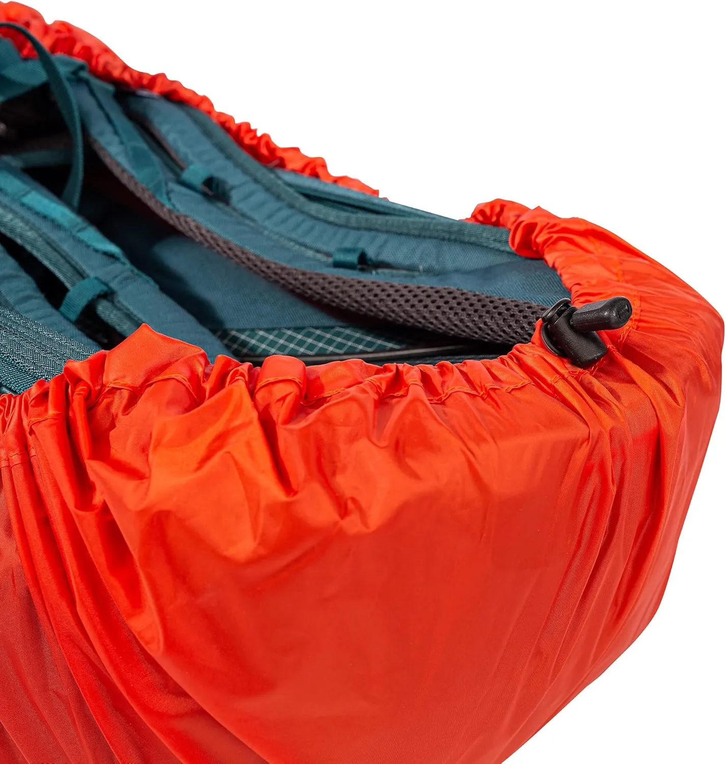 Tatonka Lightweight rain Cover for Backpacks of 30-40 litres Volume, Red Orange, l