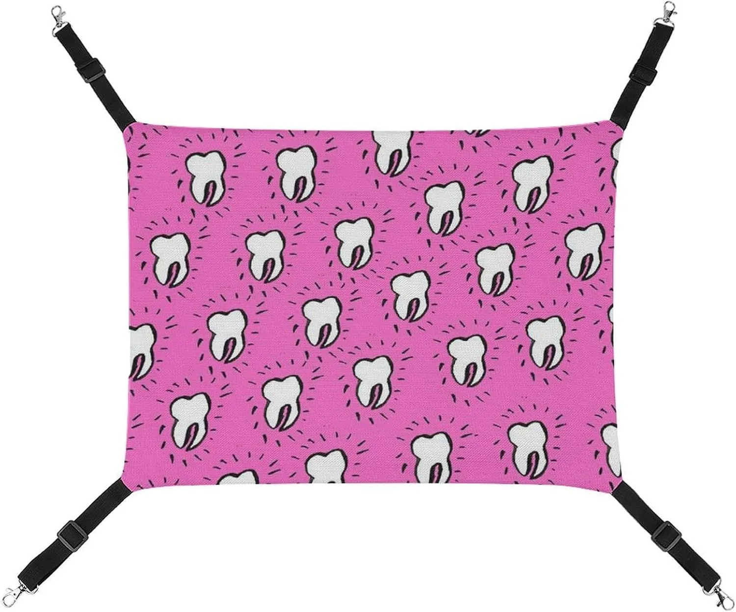 Teeth Health Hanging Cat Bed Soft Breathable Pet Hammock for Cage Pet Sleeper for Kitten Ferret Puppy Rabbit, style, 20240327