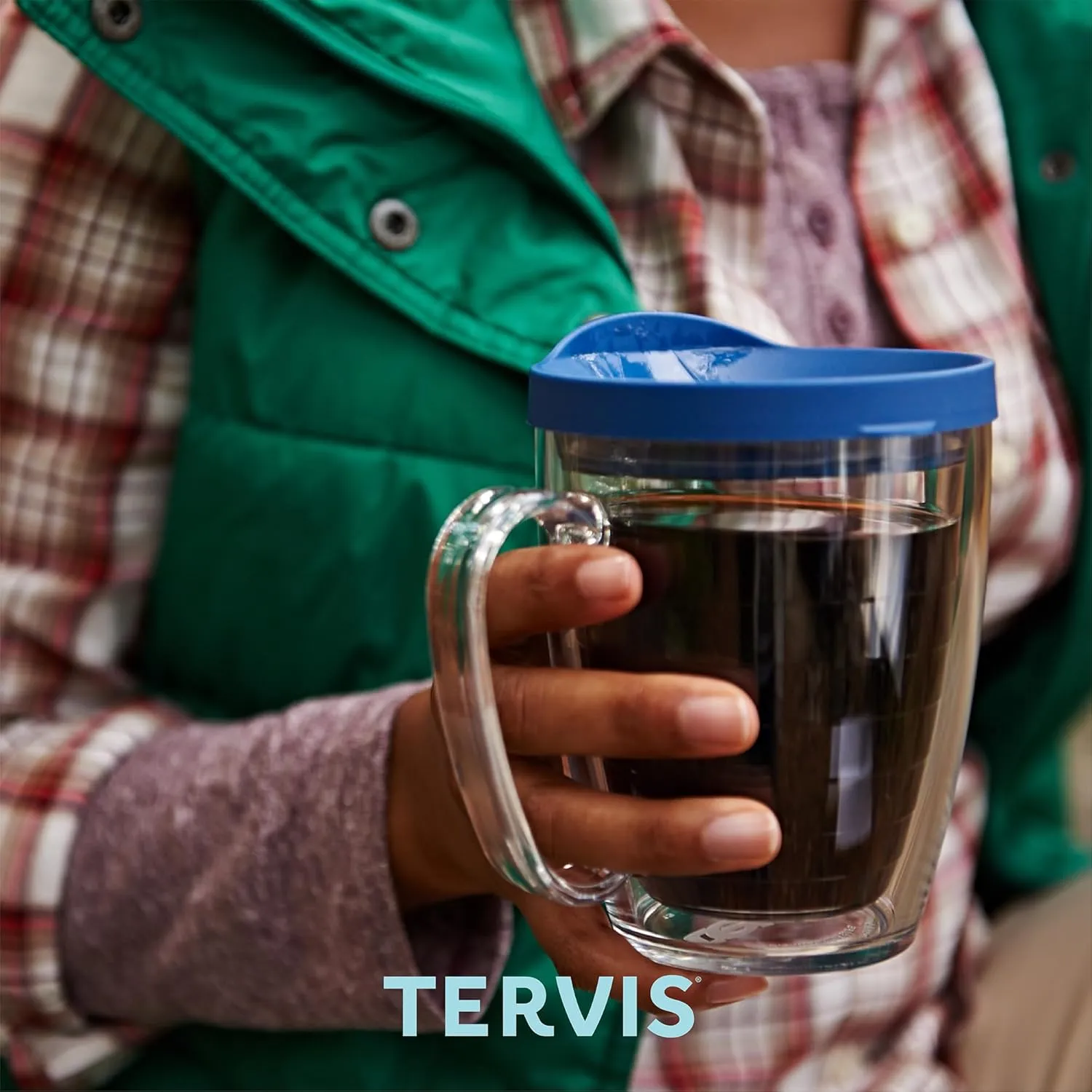 Tervis American Flag Made in USA Double Walled Insulated Tumbler, 1 Count (Pack of 1), Unlidded