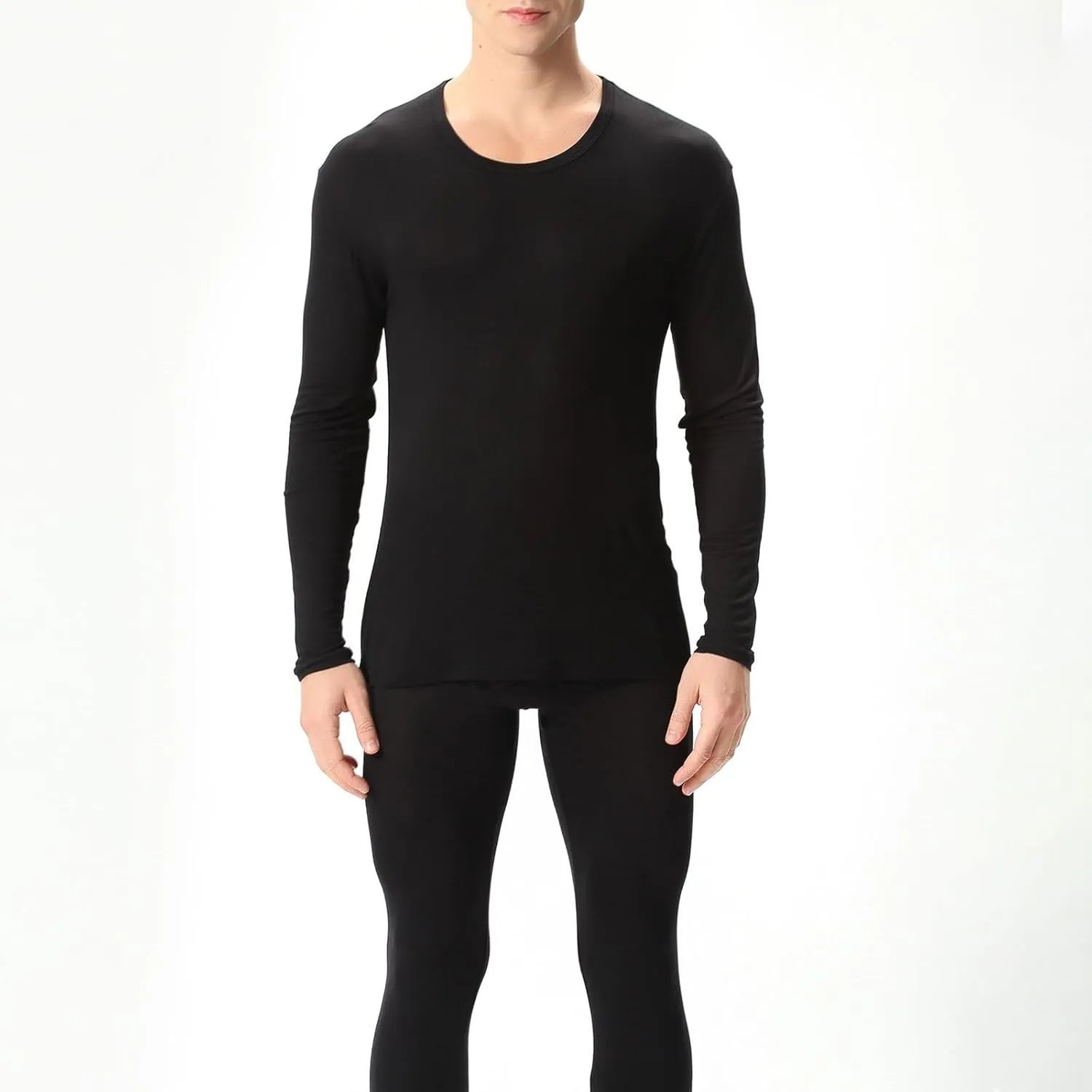 Thermal Underwear for Men Fleece Lined Base Layer Set for Cold Weather Thermal Base Layer Cold Weather Bottom Top