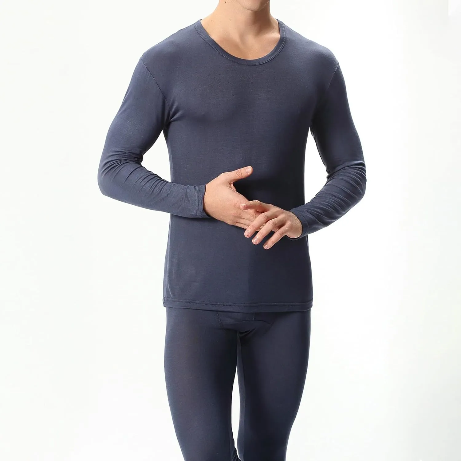 Thermal Underwear for Men Fleece Lined Base Layer Set for Cold Weather Thermal Base Layer Cold Weather Bottom Top