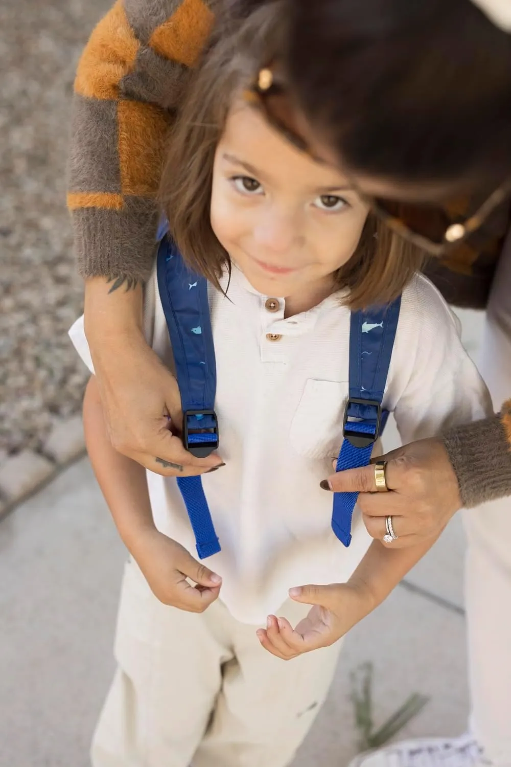 Tiny Twinkle Toddler Backpack – lightweight, waterproof, folds up into pouch. Great for travel, daycare, beach, swim school