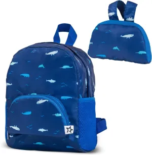 Tiny Twinkle Toddler Backpack – lightweight, waterproof, folds up into pouch. Great for travel, daycare, beach, swim school