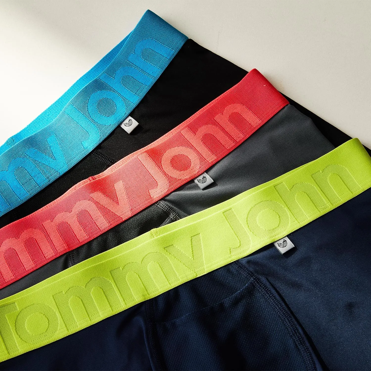 Tommy John Men’s Underwear, 360 Sport Trunks Hammock Pouch, Short 4" Inseam, Moisture Wicking Underwear, Breathable Waistband