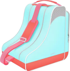 TOPOWN Premium Ice Skate and Roller Skate Bag - Men, Women, Child/Adult Up to Size 12(US)