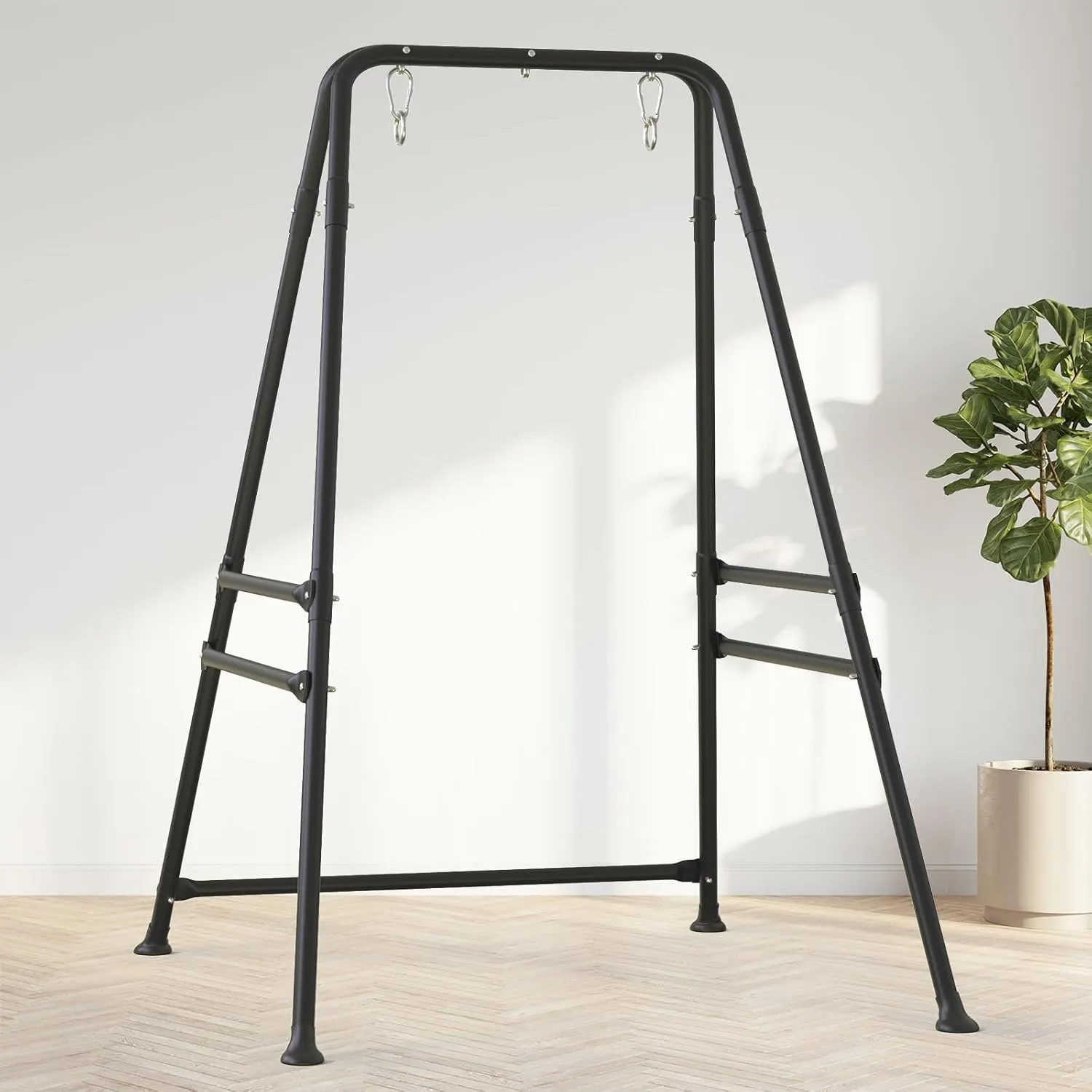 TOREVSIOR Hammock Chair Stand, Heavy Duty Swing Stand, Portable Hammock Chair Frame for Indoor or Outdoor