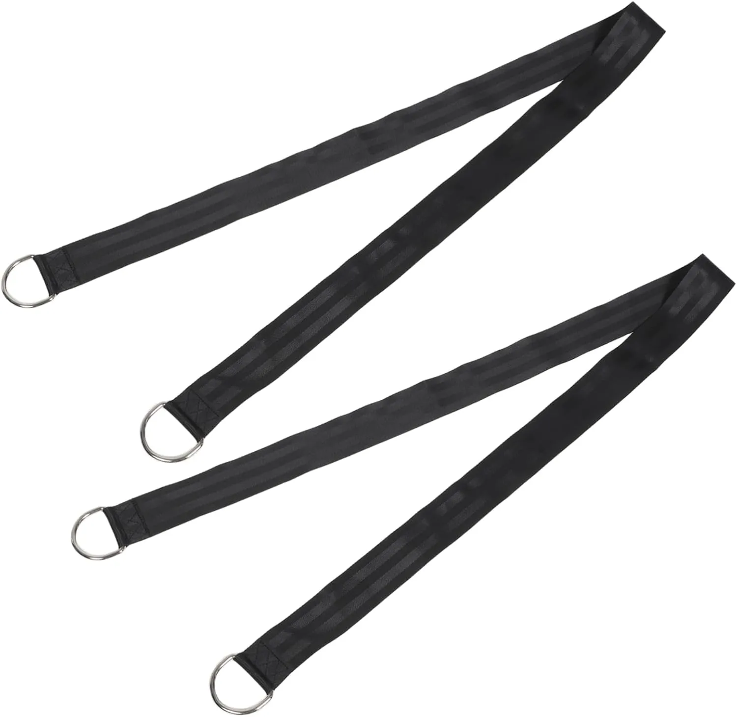 Totority 1 Set Adjustable Tree Swing Straps Kit Durable Hammock Hanging Straps with Double Reinforced Stitching for Easy Installation for Outdoor Camping and Swing Setup