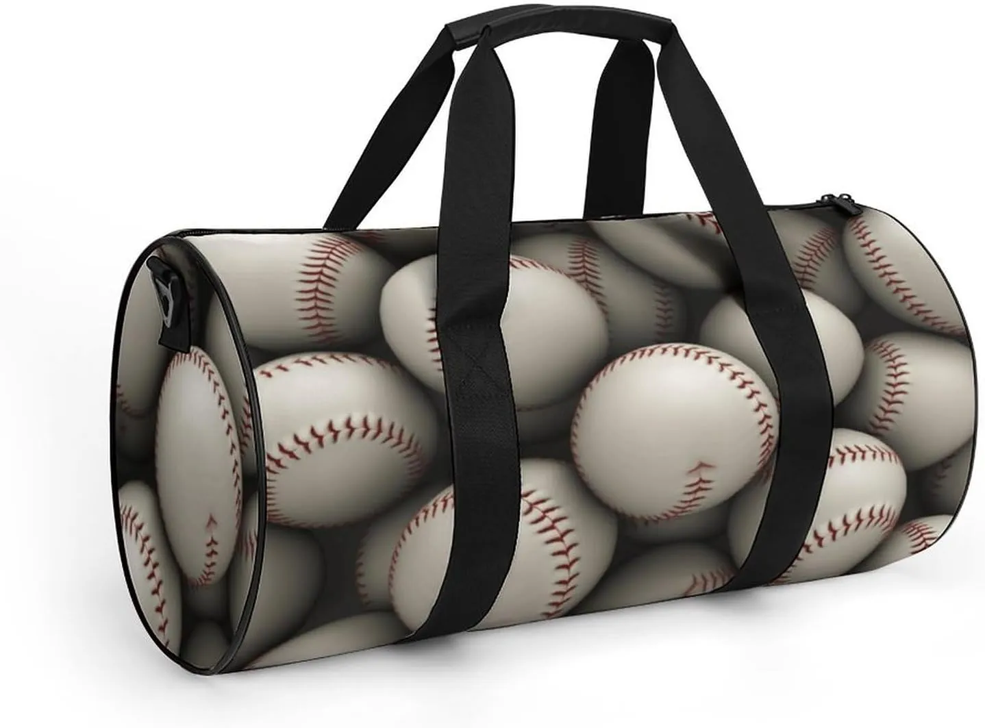 Travel Duffel Bag for Men And Women,Baseball Waterproof Sports Fitness Bag Portable Travel Duffel Bag, 17.7in/9in/9in