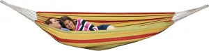 Trekmate Breathable Cotton Fabric Canvas Two Person Double Brazilian Hammock,for Camping, Outdoors Gear, Backpack, Hiking, Hunting,Backyard