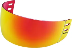 TronX S30 Revo Red Mirrored Anti-Scratch, Anti-Fog Hockey Helmet Visor