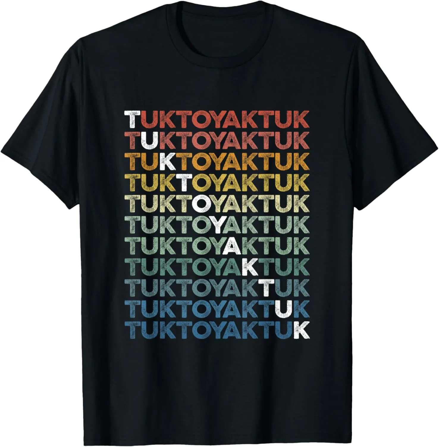 Tuktoyaktuk Northwest Territories Canada Retro Vintage Idea T-Shirt