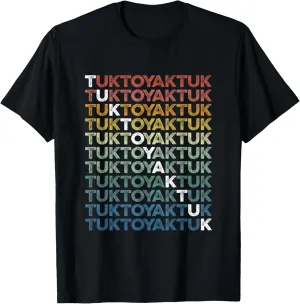 Tuktoyaktuk Northwest Territories Canada Retro Vintage Idea T-Shirt