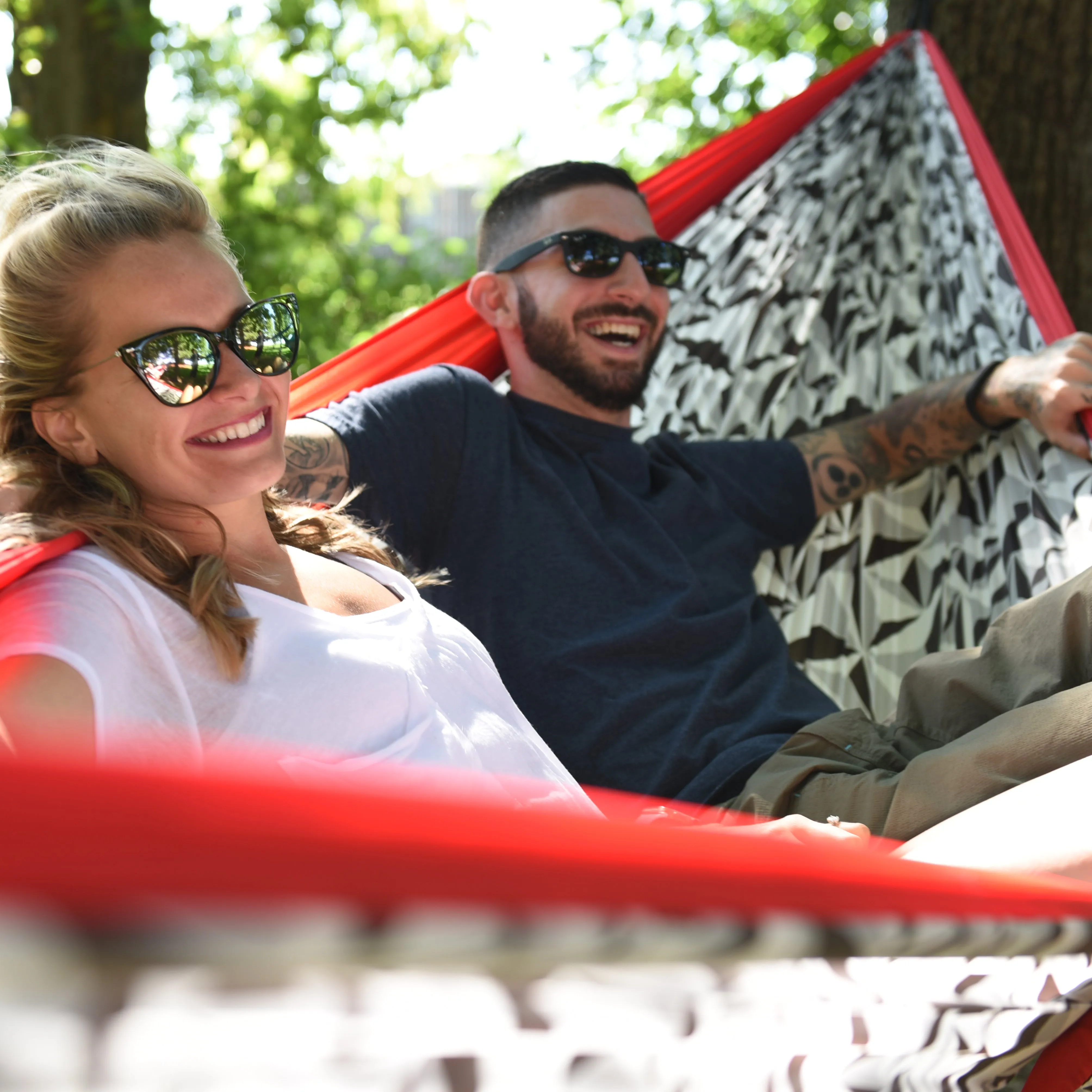 Two Person Travel Hammock - Print