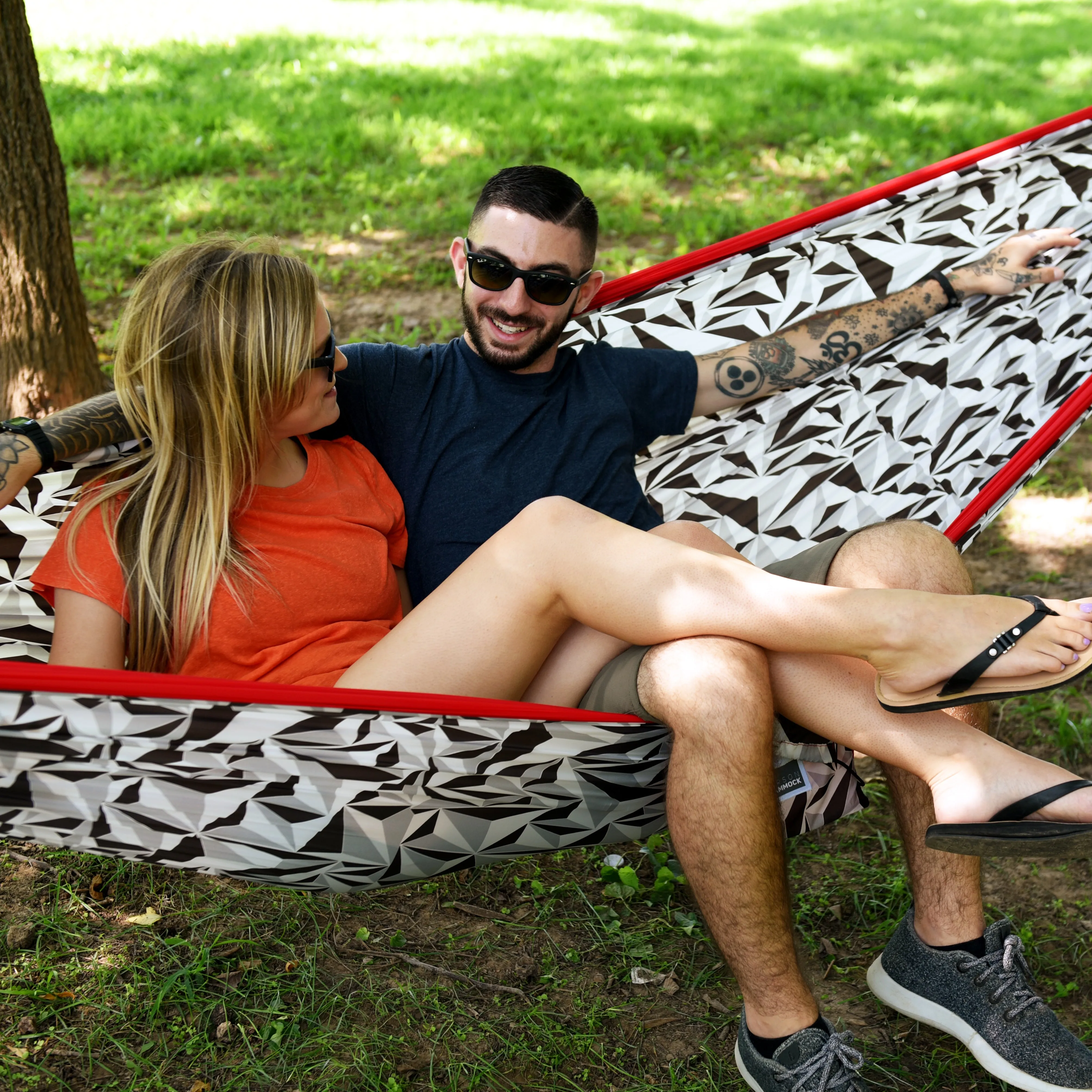 Two Person Travel Hammock - Print