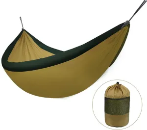 Ultralight Parachute Hammock,Portable Camping Hammock,Breathable Quick-Drying Sustainable Anti-Rollover Backpacking Hiking Garden A 240x173cm