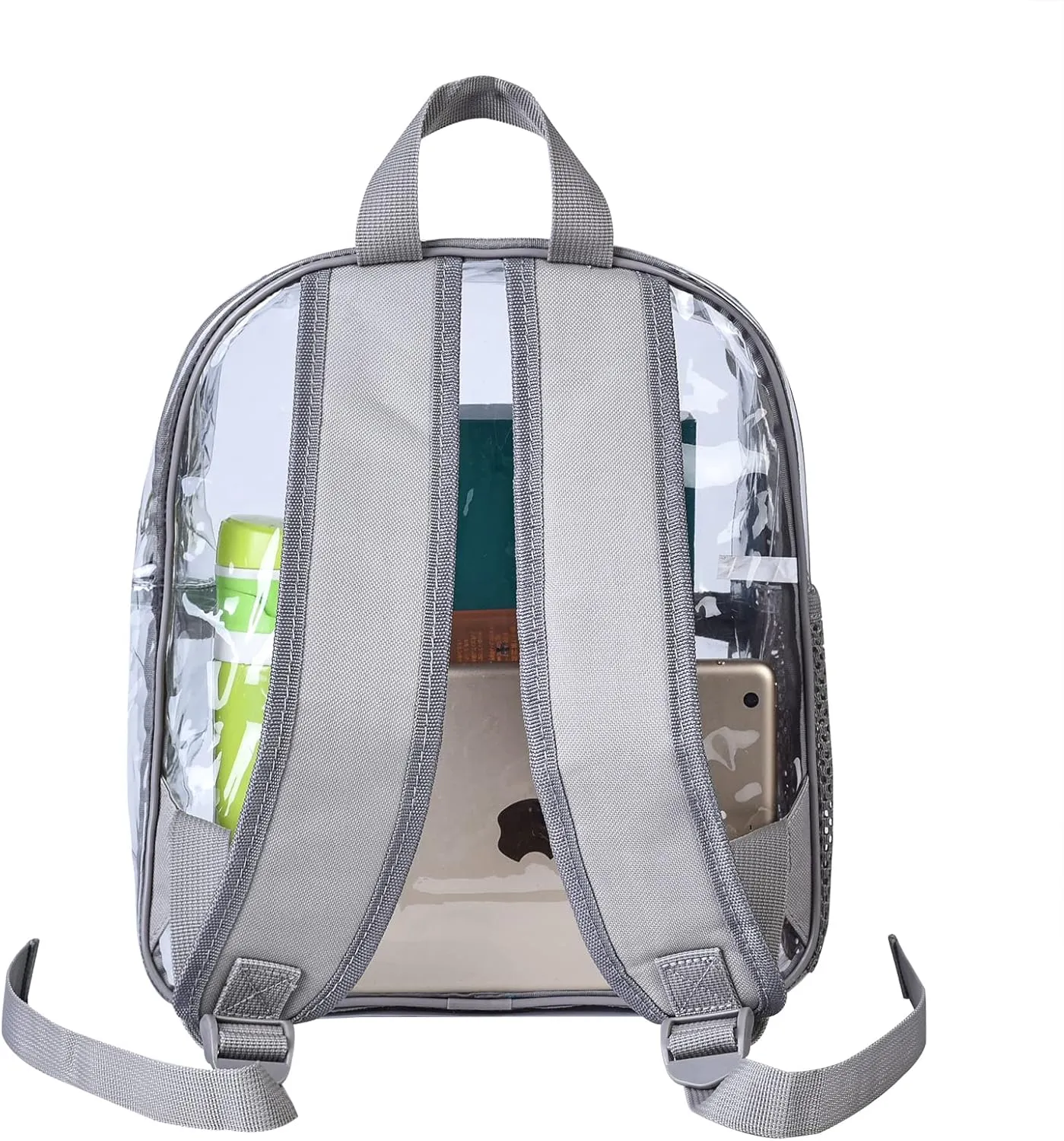USPECLARE Clear Backpack for Stadium Approved 12×6×12, Water proof Clear Bag for Stadium Events and Concert Work Sport Event