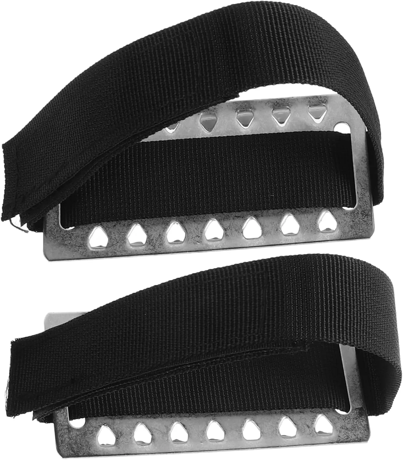 VANZACK Non-Slip Shoes Crampons 2pcs Mountaineering Ice Grippers Lightweight and Comfortable for Activities