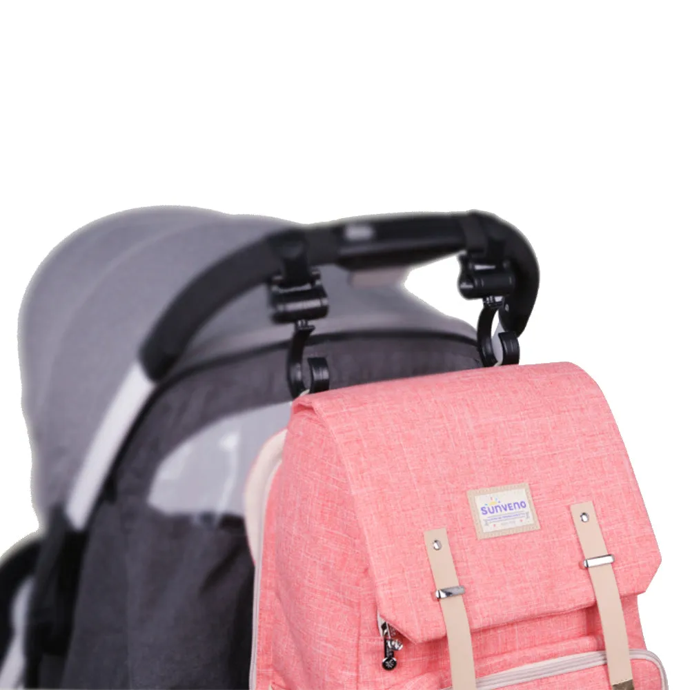 Verified transactions Travel Bag Canvas Encrypted Diaper Backpack