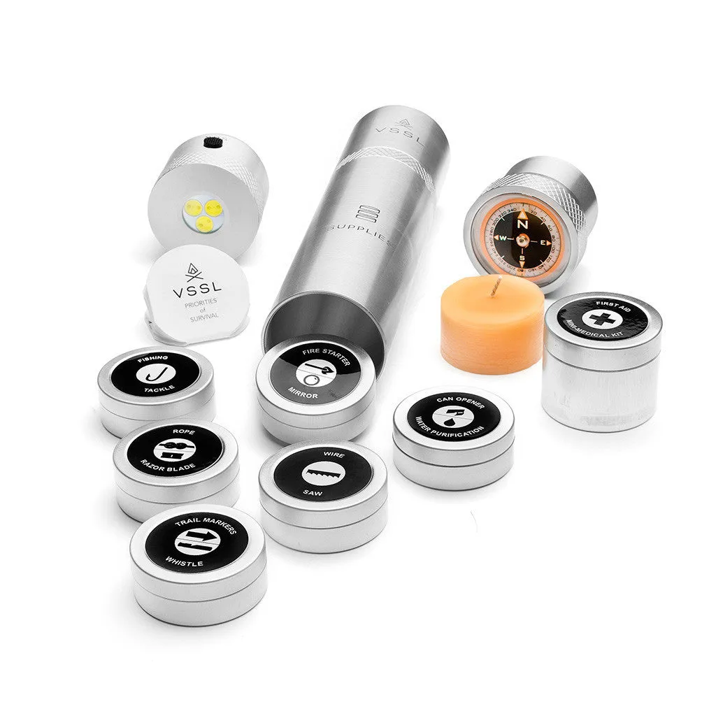 VSSL Supplies Utility Light and Survival Kit
