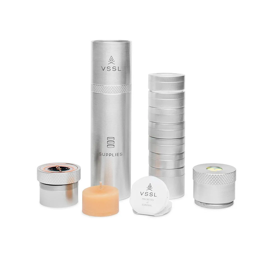 VSSL Supplies Utility Light and Survival Kit
