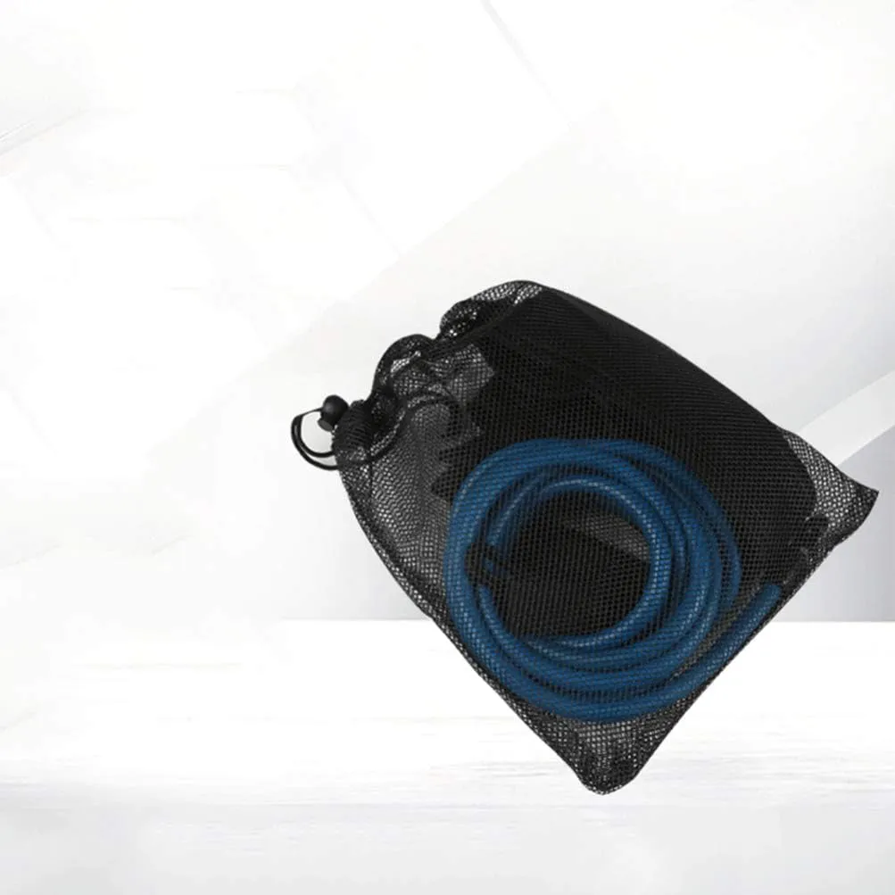 Wakauto Swim Training Belt, 4M Swim Resistance Tether, Swim Harness Stationary Static Band Bungee Swim Cords (2/3/4 Meter)
