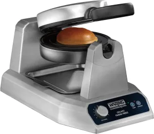 Waring Commercial WICSP180 Gelato Panini Press, 120V, 5-15 Phase plug