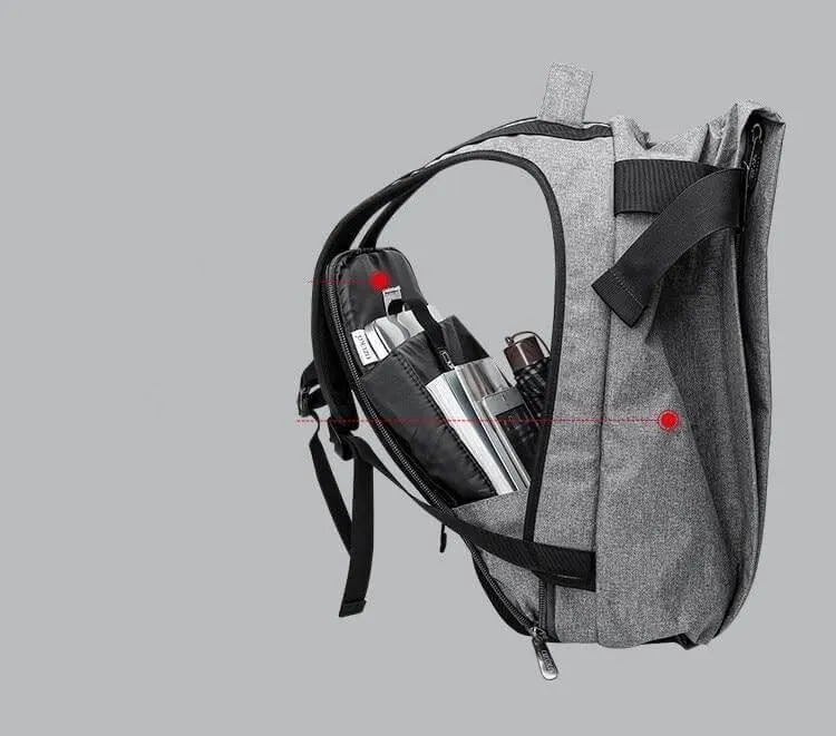 Waterproof Anti-Theft Travel Backpack - Spacious  Stylish Travel Bag
