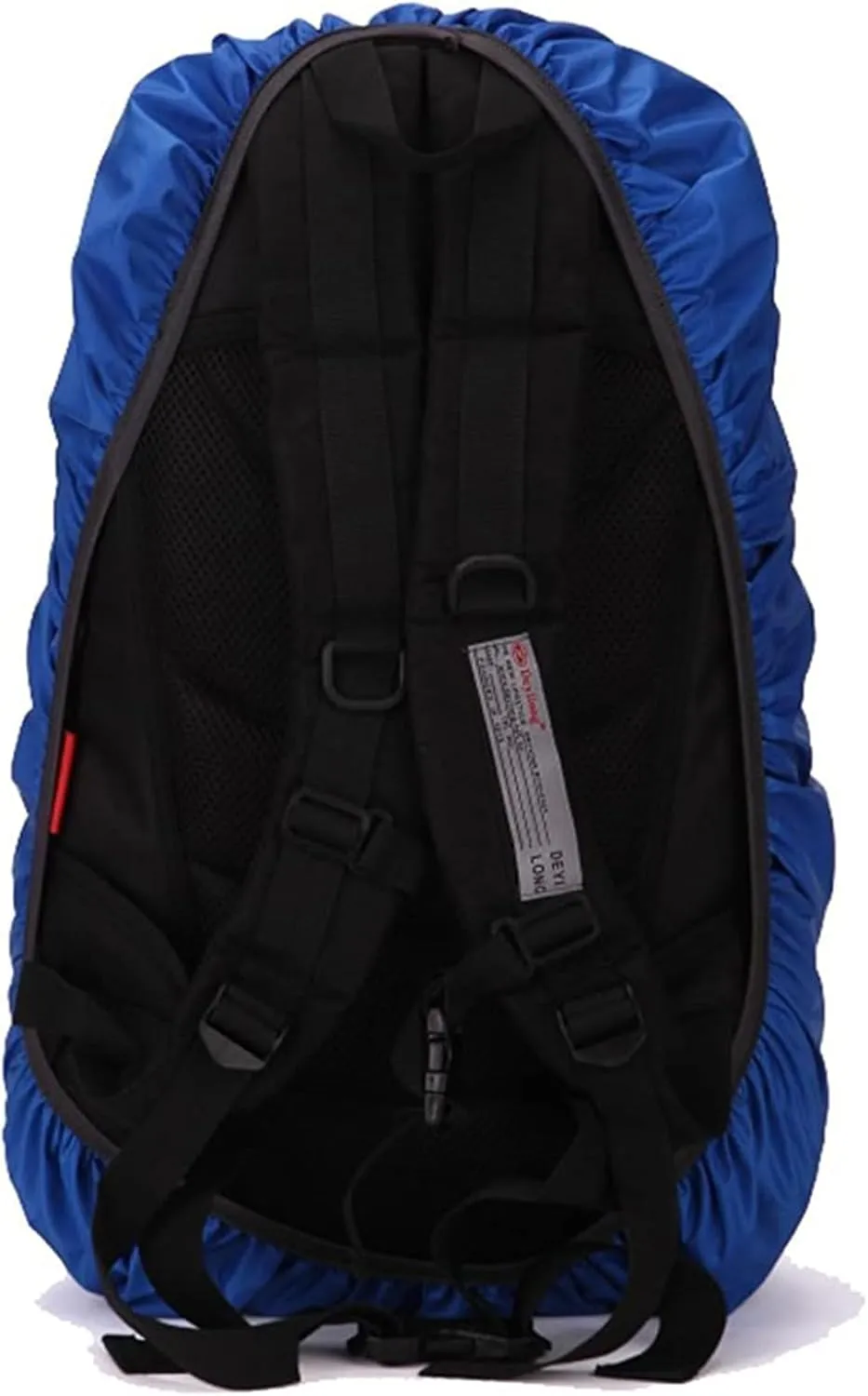 Waterproof Backpack Rain Cover, 35-80L Adjustable Rucksack Rain Cover, Outdoor Anti-Tear Backpack Raincover for Camping, Outdoor Hiking, Cycling, Traveling-Yellow||35-40L