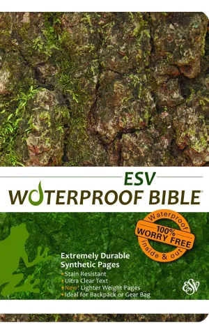 Waterproof Bible - ESV - Camouflage