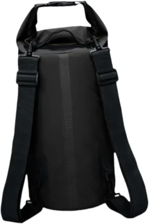 Waterproof Dry Bag Backpack with Shoulder Strap 20L Roll Top Airtight Waterproof Storage Bag for Backpacking Beach Rafting, Black