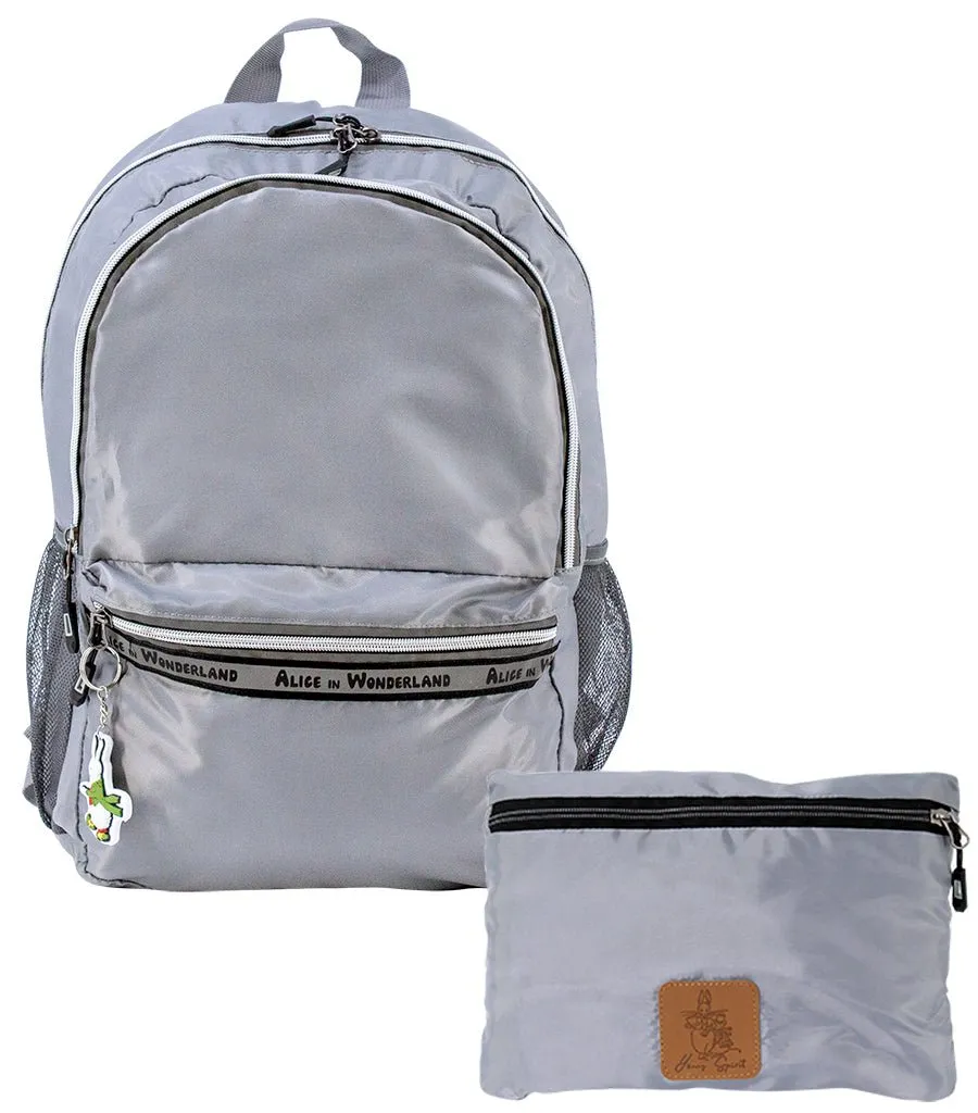 Waterproof Foldable Travel Backpack - Grey