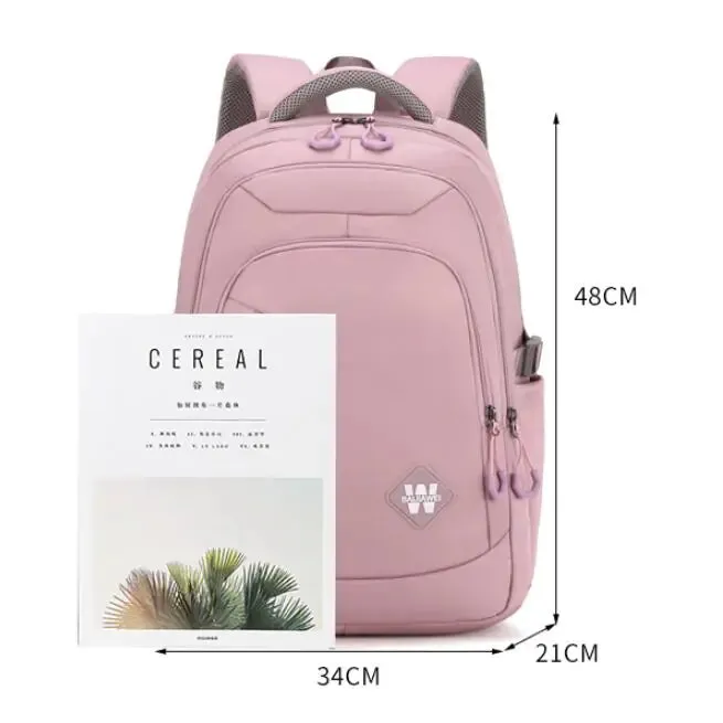 Waterproof Teenage School Backpack for Travel & College