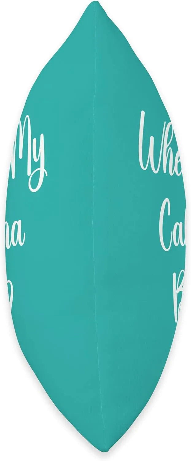 Where's My Cabana Boy? Throw Pillow