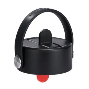 Wide Mouth Flex Straw Cap Black