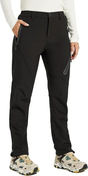 Willit Women's Winter Hiking Pants Waterproof Warm Snow Pants Outdoor Pants Insulated Cold Weather