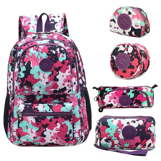 Women Casual Waterproof Backpack